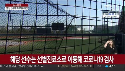 2군 선수 한 명 열나자 키움·두산 훈련 올스톱