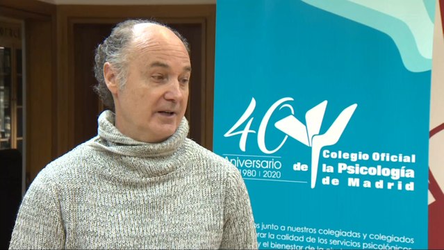 Luengo, del Colegio de Psicólogos de Madrid