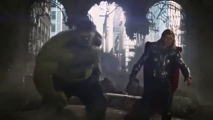 best fight scene in  avenger movie thor