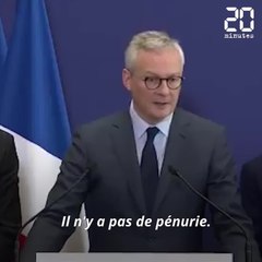 Coronavirus : « Aucune pénurie » alimentaire et pas de rationnement prévu, rappelle Bruno Le Maire