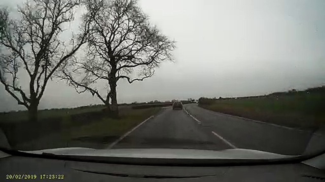 A59 tired driving footage