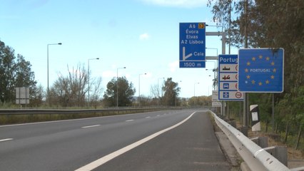 Frontera entre España y Portugal tras limitación de movimientos