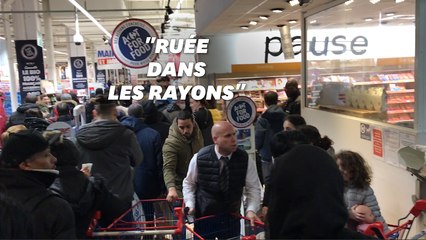 Coronavirus: l'appel à la responsabilité des consommateurs a du mal à passer
