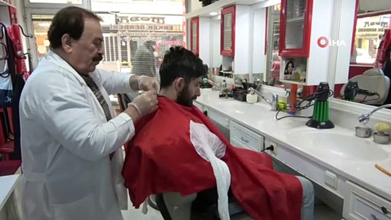 Korana virüsü berberlerin işlerini alt üst etti