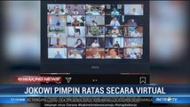 Jokowi Gelar Ratas Lewat Video Conference