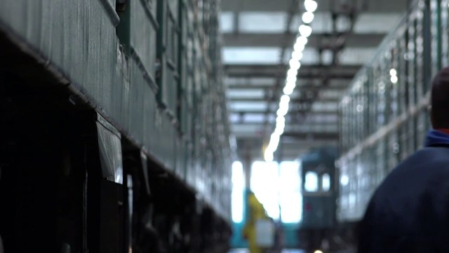 Moscow metro employees disinfect trains to combat novel coronavirus spread