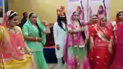 गणगौर फेस्टिवल में महिलाओं ने लगाए ठुमके