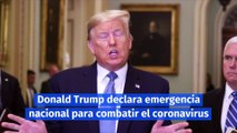 Donald Trump declara emergencia nacional para combatir el coronavirus