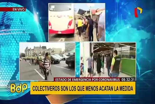 Estado de emergencia: supermercados abren sus puertas para abastecer a la población