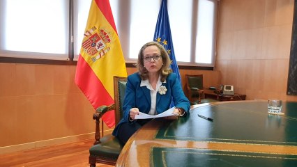 Calviño aboga por una respuesta "contundente" al impacto del coronavirus