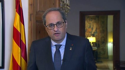 Torra anuncia que ha dado positivo en coronavirus