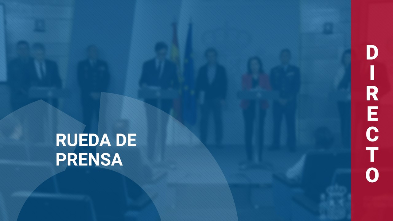 Rueda de prensa de Fernando Grande Marlaska sobre los avances de la crisis del #covid_19