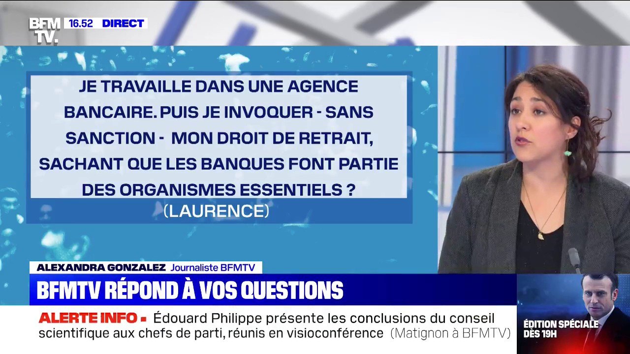 Puis-je invoquer mon droit de retrait si je travaille dans un "organisme essentiel" ? BFMTV répond à vos questions