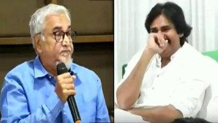 Pawan Kalyan Non Stop Laugh On Writer Kader Khan's Speech