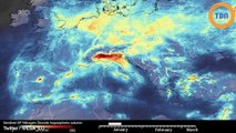 Coronavirus :  la pollution atmosphérique diminue considérablement en Italie