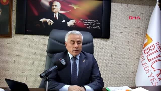 BURDUR Bucak'ta koronavirüs dezenfektesi