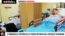 Coronavirus: le immagini all'interno del reparto di terapia intensiva di Bergamo | Notizie.it