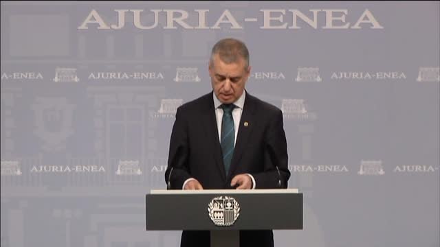 Urkullu convocará las elecciones en cuanto se levante la emergencia sanitaria