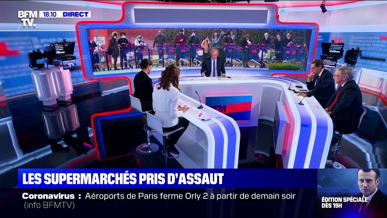 Story 3 : Les supermarchés pris d'assaut à cause du coronavirus - 16/03
