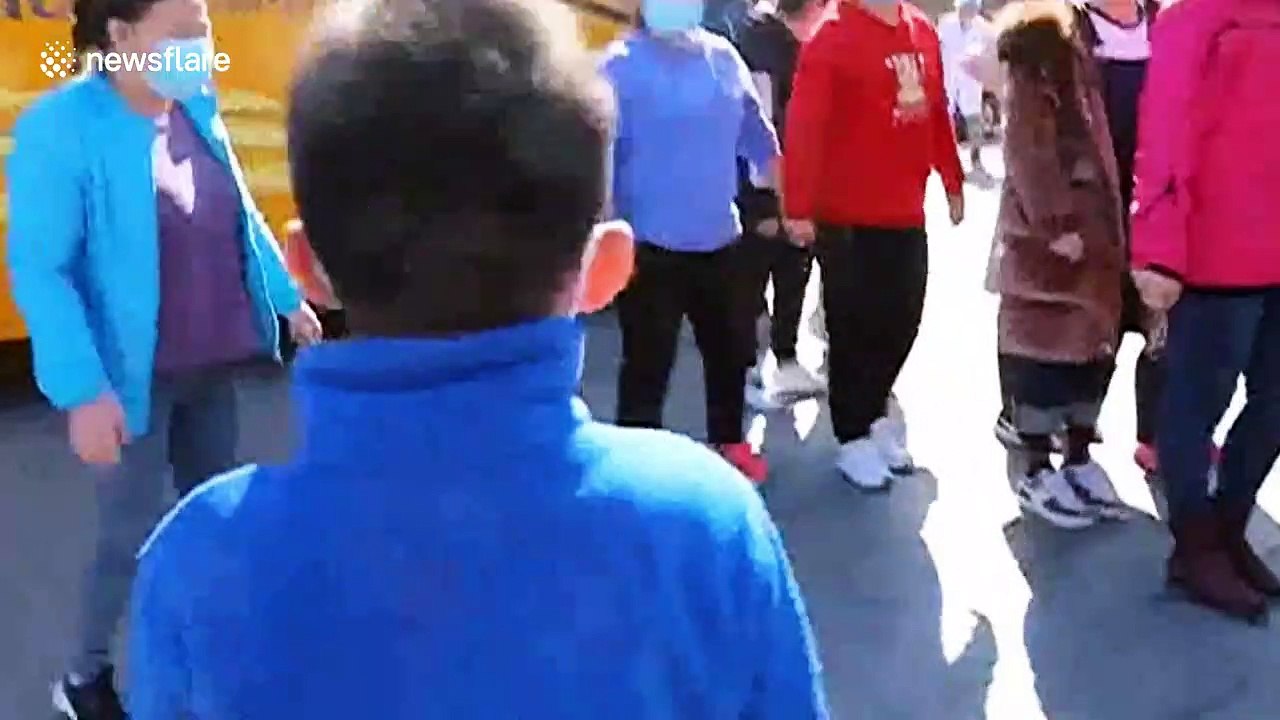 Heartwarming moment boy hugs mom upon returning from coronavirus hospital after nearly a month