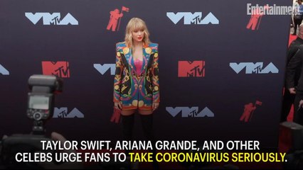 Taylor Swift and Ariana Grande Urge Fans to Take Coronavirus Seriously: 'Don't Turn a Blind Eye'