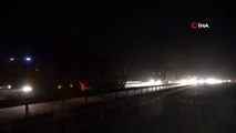 Tipi ve kar vurdu, araçlar Sivas-Erzincan karayolunda mahsur kaldı