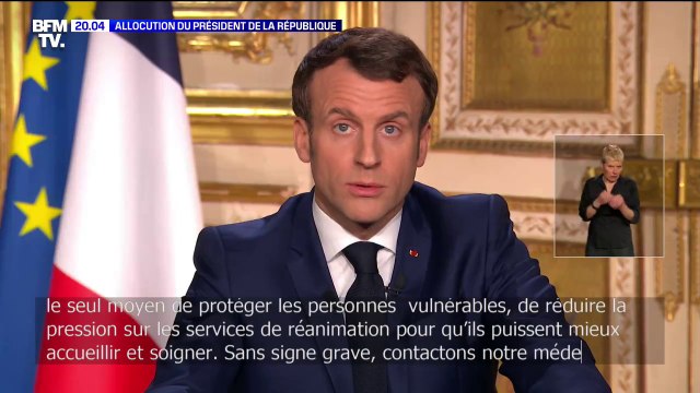 Je vous le redis avec force: respectons les gestes barrières demande Emmanuel Macron