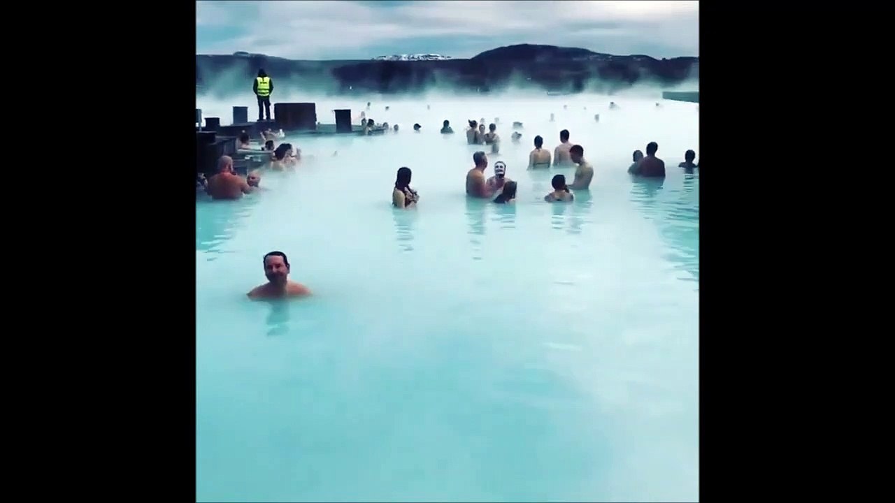 Blue Lagoon, spa naturel magnifique en Islande. Le rêve