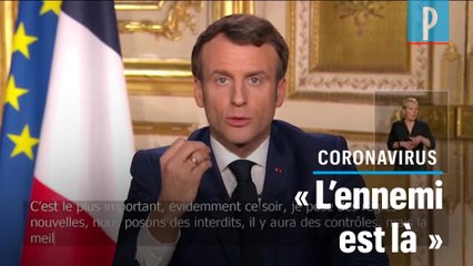 Download Video: Coronavirus. Macron : «Nous sommes en guerre» (Intégral du discours)