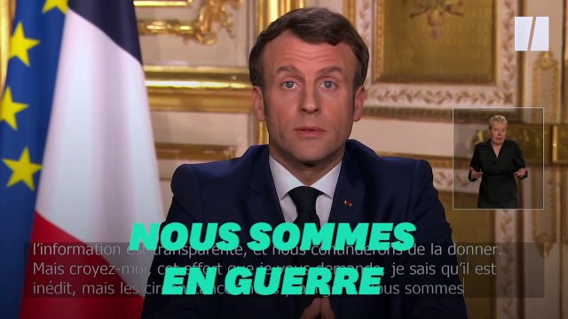 Nous sommes en guerre : Macron contre le coronavirus