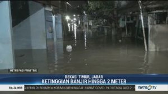 Banjir Rendam Ratusan Rumah di Margahayu Bekasi
