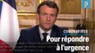 Coronavirus. Macron suspend les réformes en cours, dont les retraites