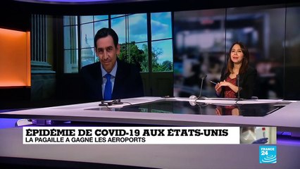 Coronavirus - Covid-19 aux États-Unis - Pagaille aux aéroports