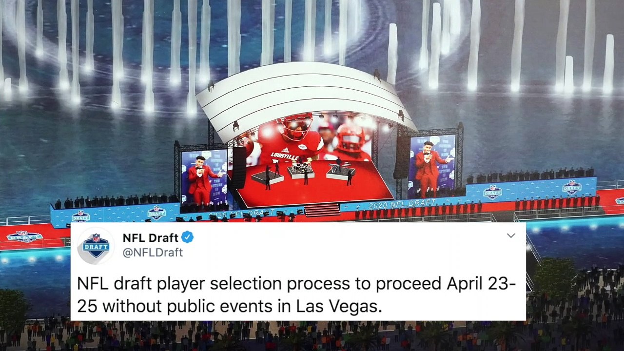 NFL Modifies Plans For 2020 Draft, Cancels Public Events In Las Vegas