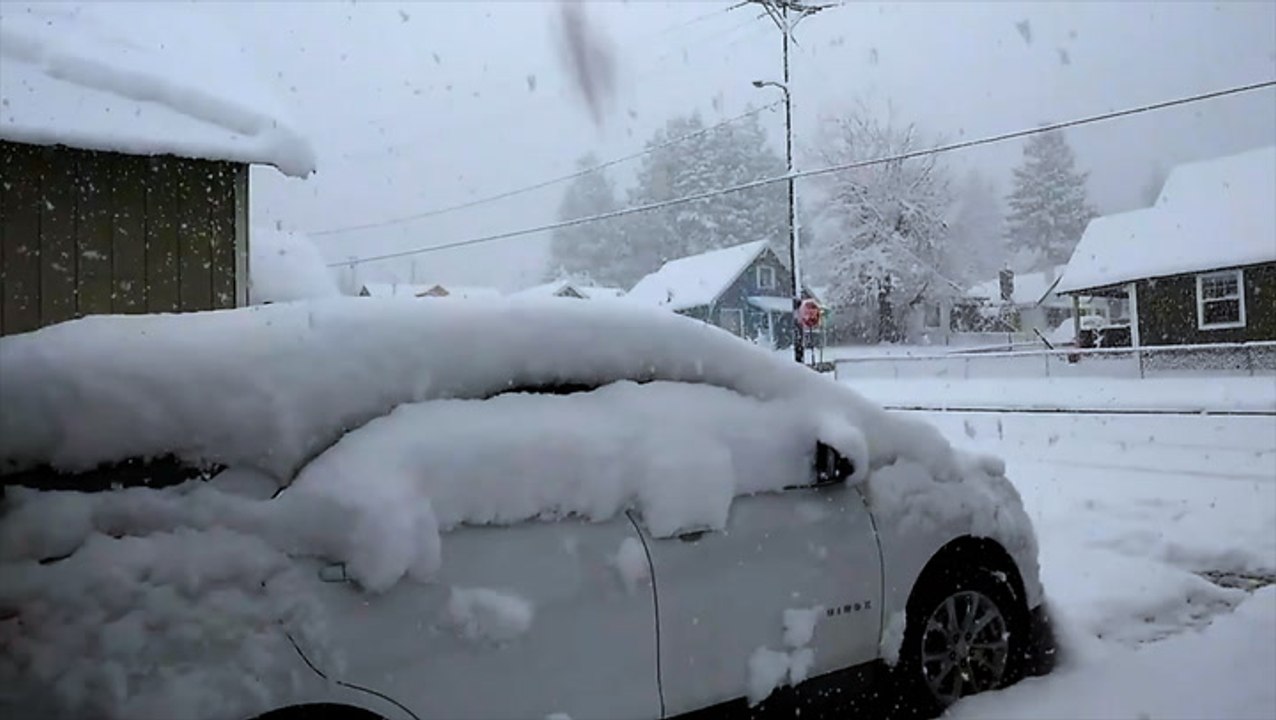 Big flakes fall on Pi Day