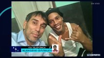 FOX Sports Radio: El exfutbolista paraguayo Nelson Cuevas visitó a Ronaldinho en prisión