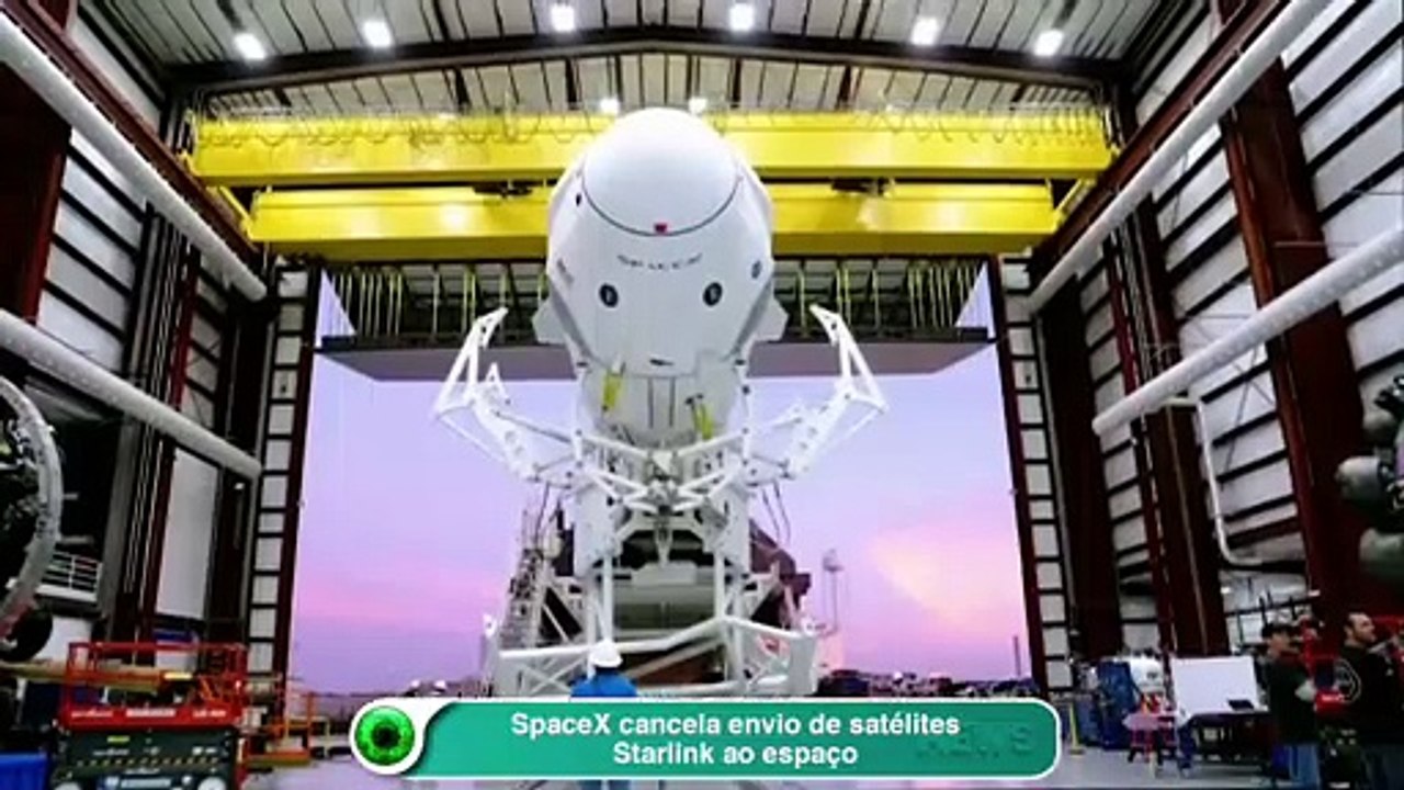 SpaceX cancela envio de satélites Starlink ao espaço