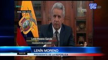Presidente Lenín Moreno contestó preguntas sobre medidas por emergencia sanitaria