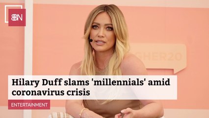 Hilary Duff Talks About Coronavirus