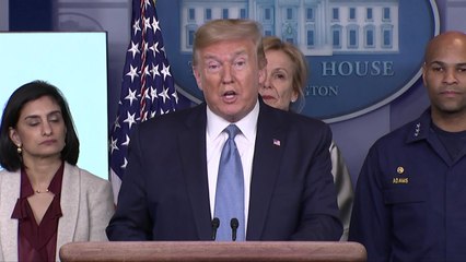 트럼프 "10명 이상 모이지 말라"...코로나19 생활수칙 제시 / YTN