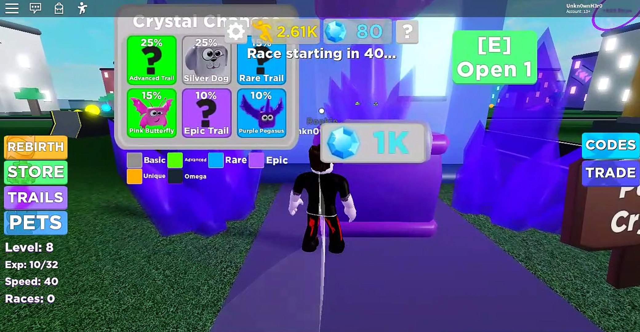 Drianne Playing Roblox Legend Of Speed Video Dailymotion - roblox legend of speed code