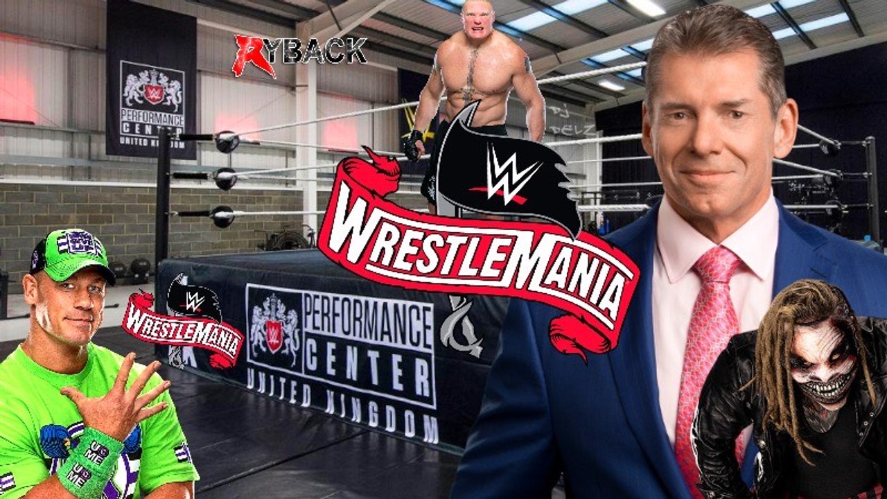BREAKING NEWS WWE WRESTLEMANIA 36 NOT CANCELLED BUT WILL BE AT THE WWE PERFORMANCE CENTER BECAUSE OF THE CORONA VIRUS