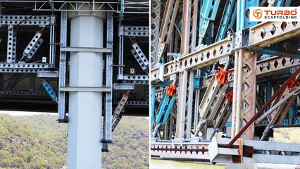 Peats Ferry Bridge Project by Turbo Scaffolding