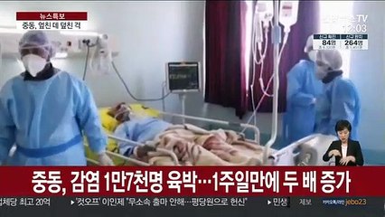 중동, 유럽유입까지 겹치며 악화…이란 853명 사망