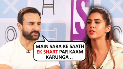 Saif Ali Khan REVEALS His Plan On Working With Sara Ali Khan In A Movie