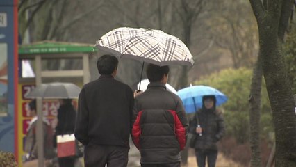 [날씨] 중부 산발적 비...기온은 오르지만 곳곳 강풍 / YTN