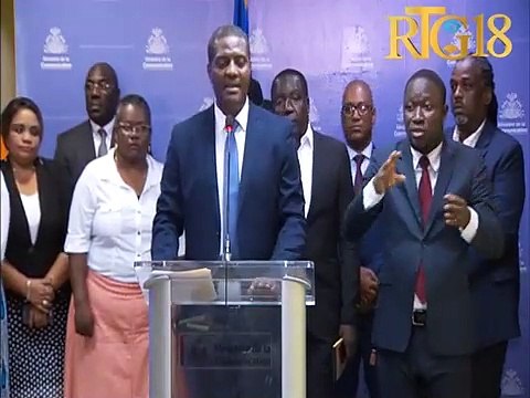 Haïti / Coronavirus.- Aktivite sansibilizasyon Federasyon Nasyonal Majistra Dayiti, MTPTC, SNGRS.