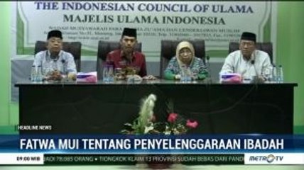 MUI Keluarkan Fatwa Tentang Penyelenggaraan Ibadah di Tengah Pandemi Covid-19