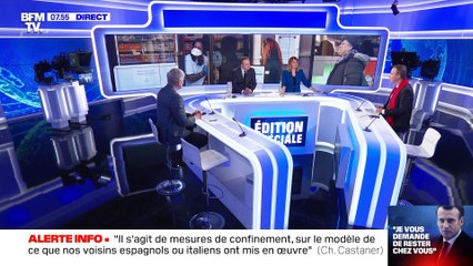 L’édito de Christophe Barbier: Macron, un discours martial - 17/03