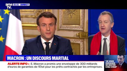Pourquoi Emmanuel Macron n'a-t-il pas prononcé une seule fois le mot "confinement" dans son discours ?